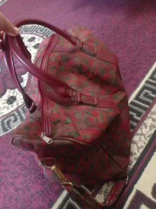 Bolsa de equipaje con estampado