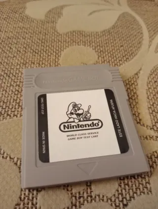 Cartucho Nintendo Game Boy Test