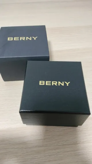 Reloj Berny Automático Plata y Blanco