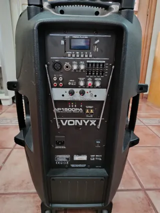 Altavoz VONYX Portátil BT/USB/SD/MP3/UHF