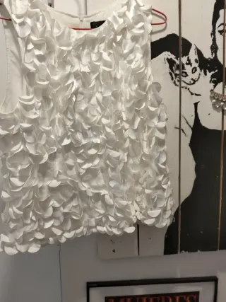 Blusa Adolfo Dominguez Blanca