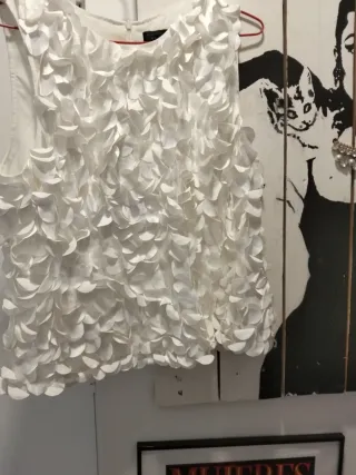 Blusa Adolfo Dominguez Blanca