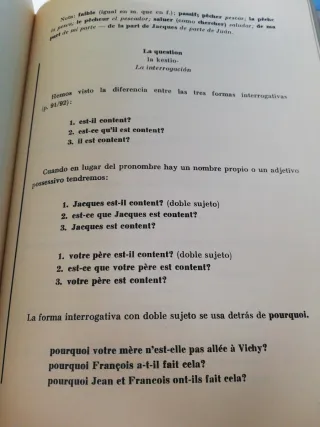 Progressa Español-Francés. Libros y vinilos 1964