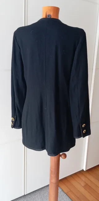 Chaqueta Vintage Años 80 Negra