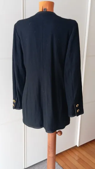 Chaqueta Vintage Años 80 Negra