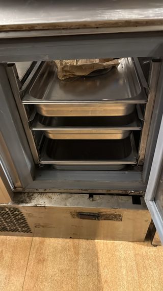 Mueble frío ensaladera bajo mostrador