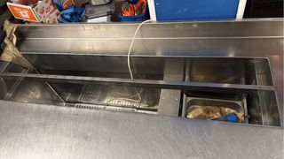 Mueble frío ensaladera bajo mostrador