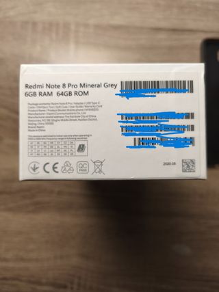 Smartphone Xiaomi Redmi note 8 pro