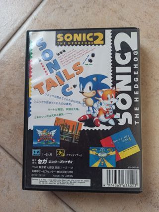 Sonic the Hedgehog 2 Mega Drive Cartridge NTSC jap