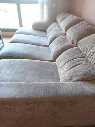 Sofá cama y chaise longue