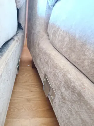 Sofá cama y chaise longue