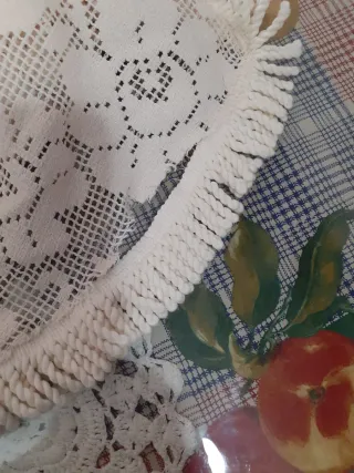 Mantel Crochet Mesa Artesanal MUY BARATA # OCASION