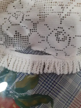 Mantel Crochet Mesa Artesanal MUY BARATA # OCASION