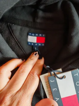 Sudadera Tommy Hilfiger Negra