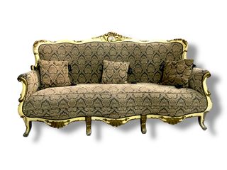 Elegante Tresillo Luis XV: Lujo Clásico