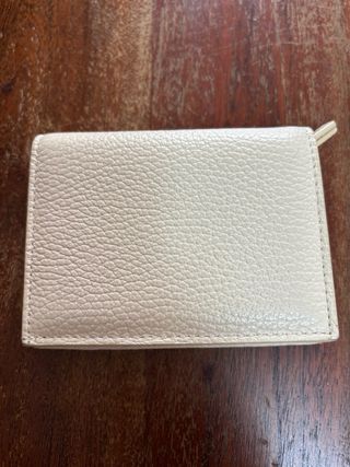 Portafoglio Coccinelle vera pelle beige