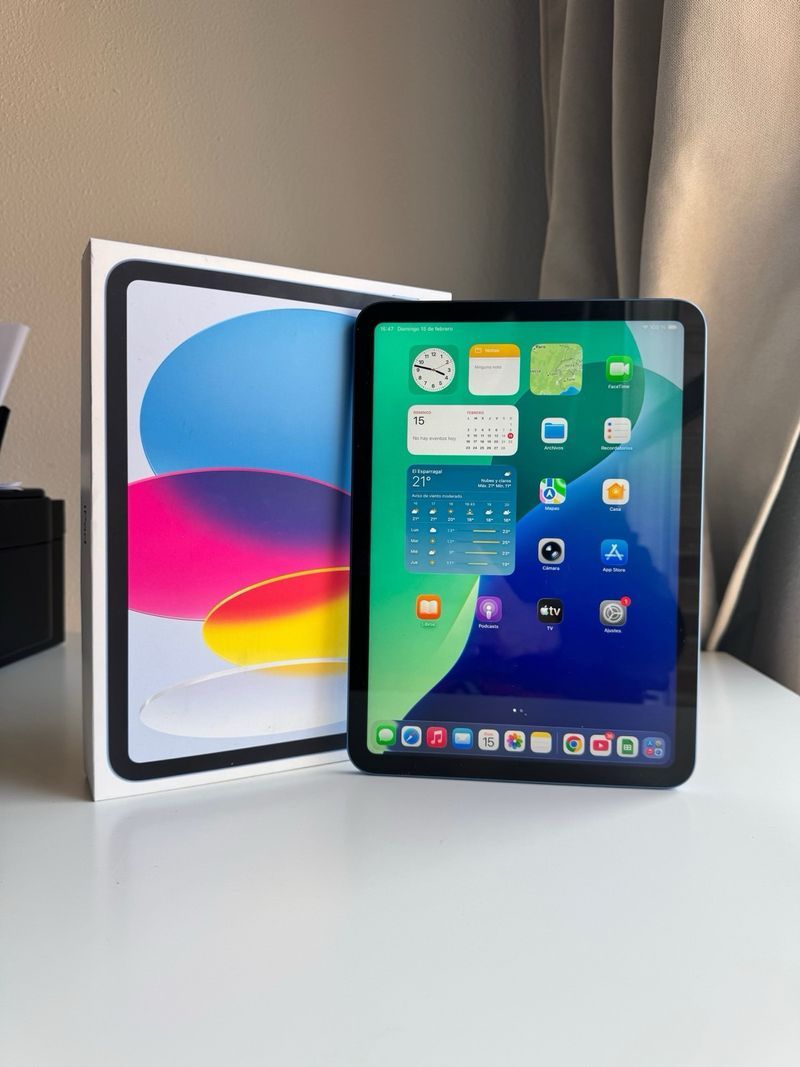 COMO NUEVO !! Ipad 10ª Gen 2022 64GB Azul afbeelding 2