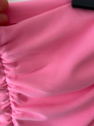 Minigonna rosa Zara taglia M