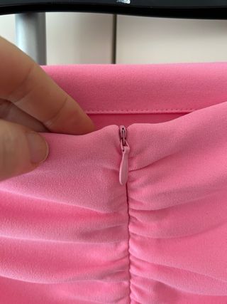 Minigonna rosa Zara taglia M