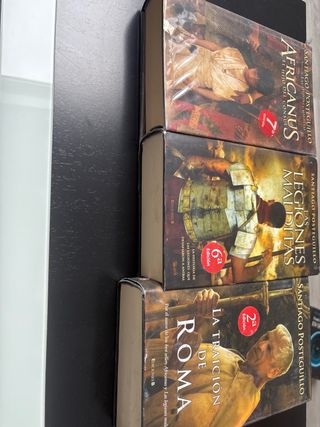 Trilogia de Excipion de Santiago Posteguillo