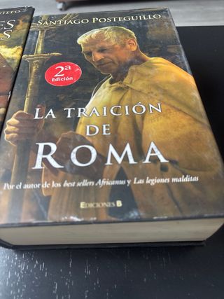 Trilogia de Excipion de Santiago Posteguillo