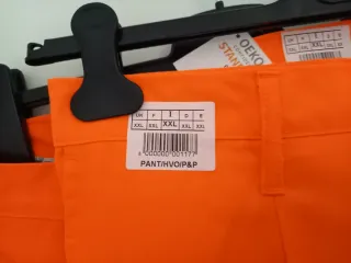 Lotto pantaloni da lavoro arancioni