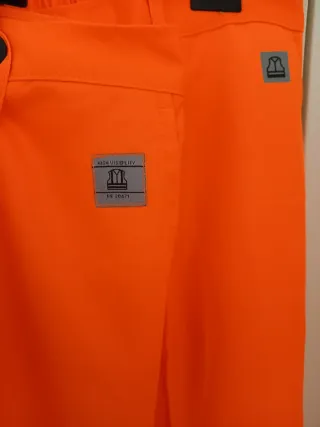 Lotto pantaloni da lavoro arancioni