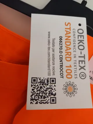 Lotto pantaloni da lavoro arancioni