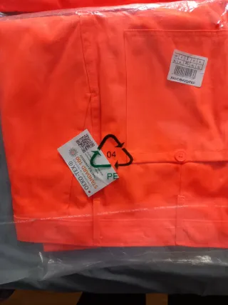 Lotto pantaloni da lavoro arancioni