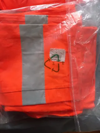 Lotto pantaloni da lavoro arancioni