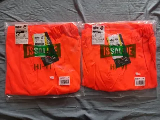 Lotto pantaloni da lavoro arancioni