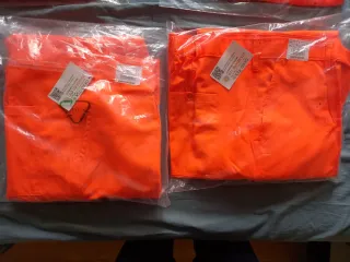 Lotto pantaloni da lavoro arancioni