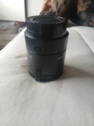 Tubo de extensión para cámara