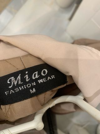 Chaquetón Siao Beige/Marrón Talla M