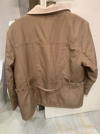 Chaquetón Siao Beige/Marrón Talla M