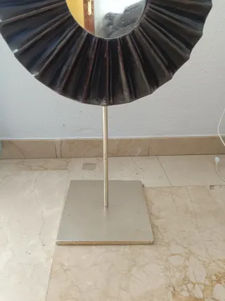 Espejo Decorativo Circular Negro