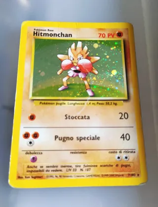 Hitmonchan 7/102 Base Set