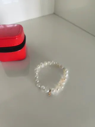 Pulsera Perlas-Oro TOUS