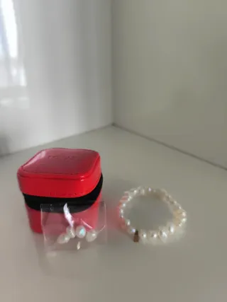 Pulsera Perlas-Oro TOUS