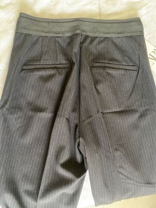 Pantalón Zara Jogg. Waist Negro Talla XS