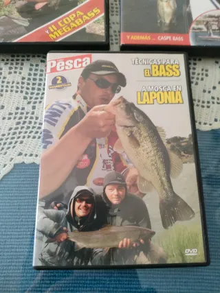 DVDs de Pesca: Carpfishing, Bass y Laponia