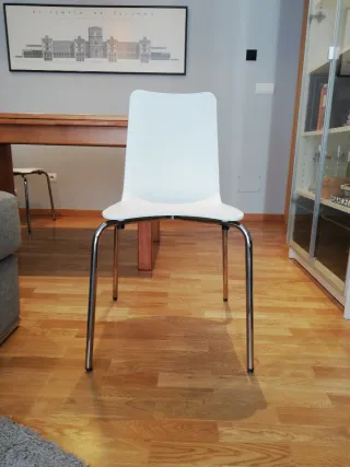 4 Sillas Ikea HUGO Blancas