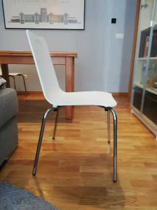4 Sillas Ikea HUGO Blancas