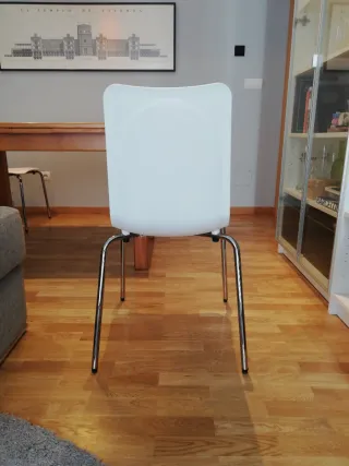 4 Sillas Ikea HUGO Blancas