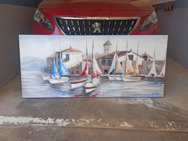 Cuadro "Casa Barco Vela" Bubola & Naibo
