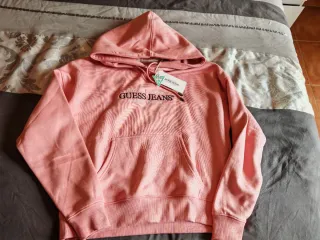 Sudadera Guess Jeans Rosa