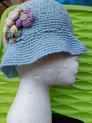 Cappellino per bimbe in cotone