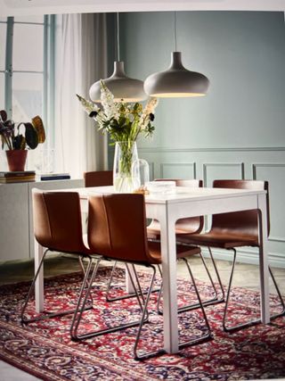 Lámpara de techo Ikea Växjò beige/gris