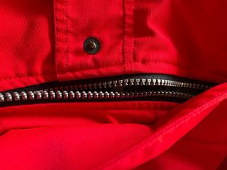 Chaqueta de montaña Eider roja y negra