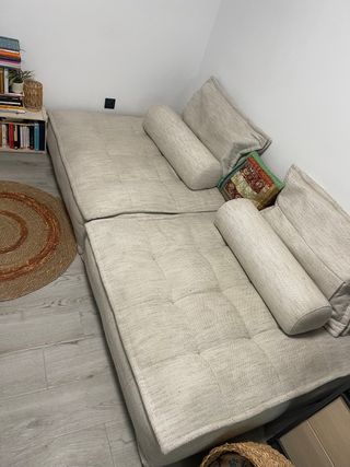 Sofá cama Maison du Monde beige